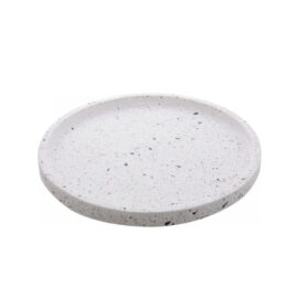 Bandeija Granito Claro Redonda 29cm