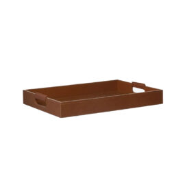 Bandeja Couro Caramelo G