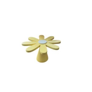 Boleira MDF Flor Amarela