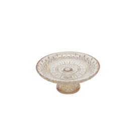Boleira Cristal Prato Bege P 19cm