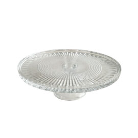 Boleira Cristal Redonda Grande Isabela 32cm