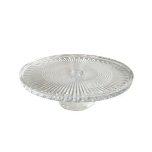 Boleira Cristal Redonda Grande Isabela 32cm