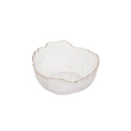 Bowl Orgânico Pequeno Fio de Ouro Wolff