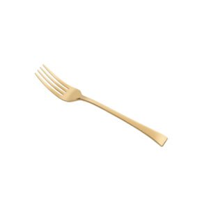 Garfo Sobremesa Dourado Berna
