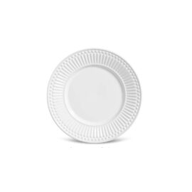 Prato Sobrremesa Cerâmica Branco Porto Brasil